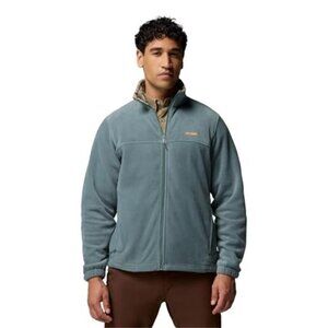 Men Fleece Jacket Full Zip Soft Warm Outdoor Coat Casual Huntin